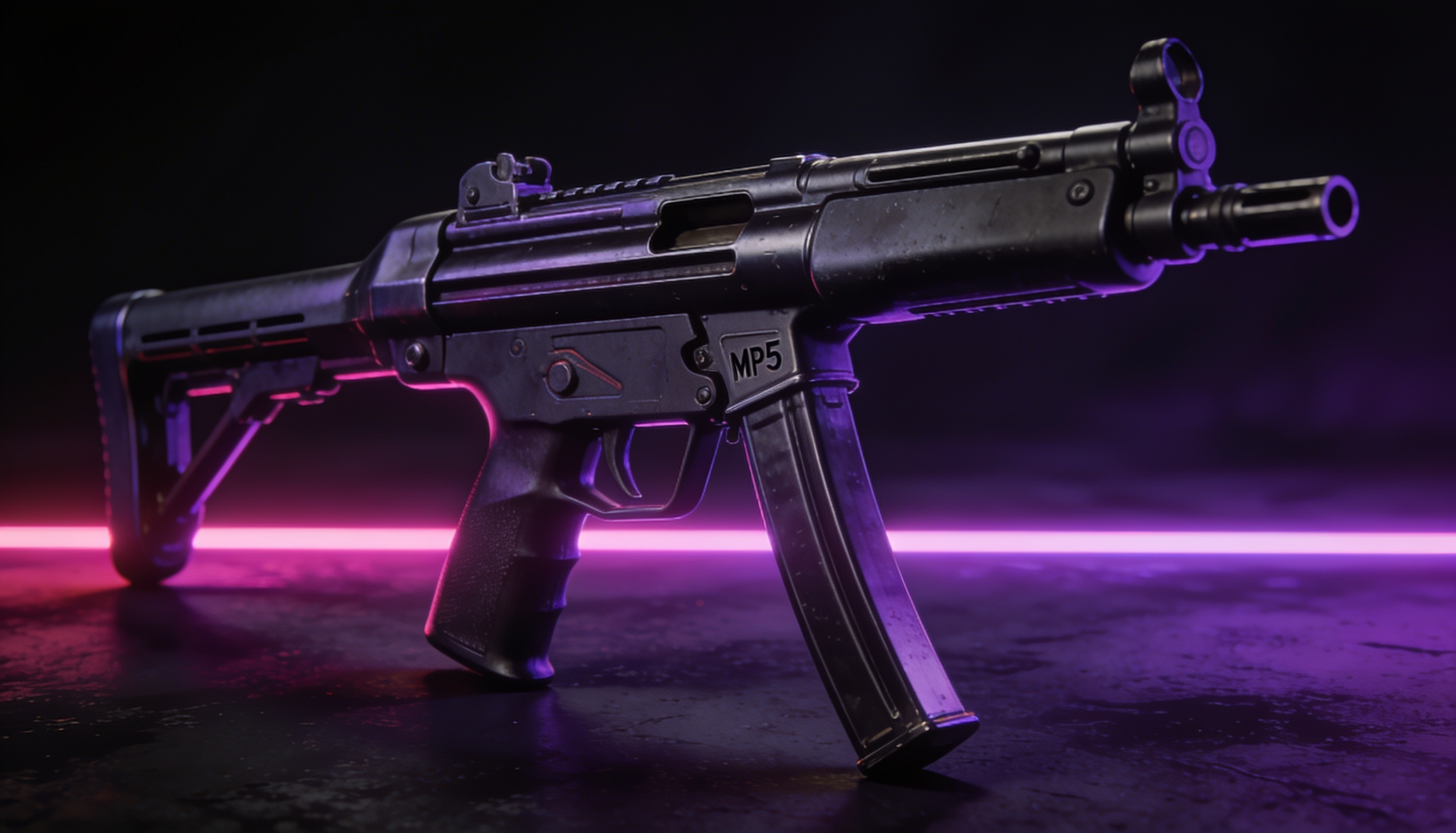 Compact SMG